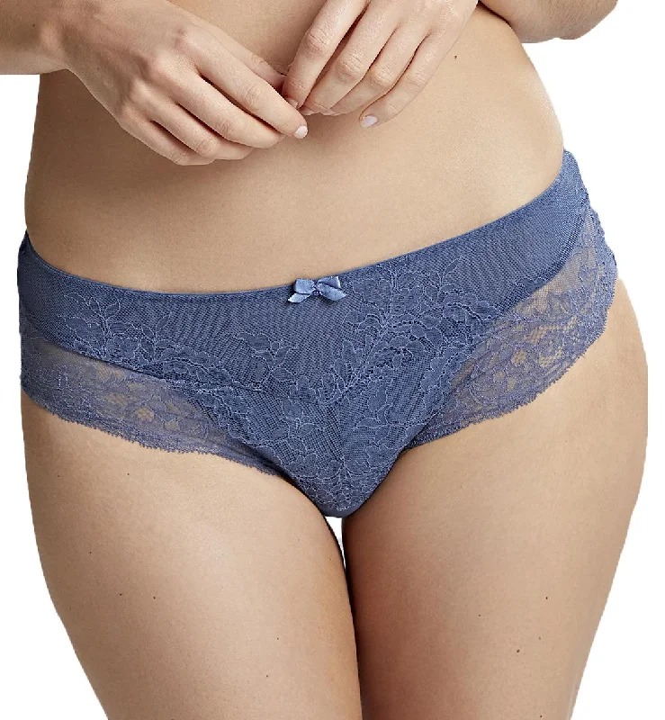 Panache Ana Matching Brief (9395) - Vintage Blue