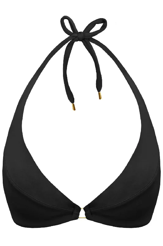 Radiya Black bikini top