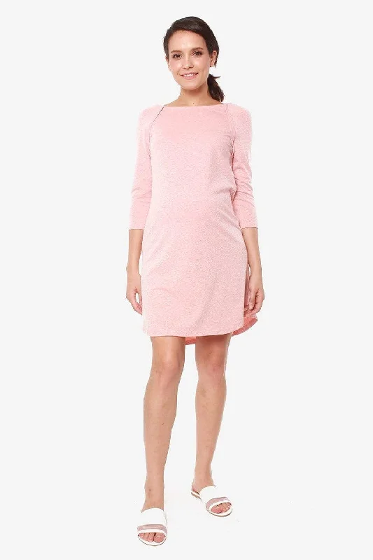 supportive underwire bras for large bustsRaglan Sleeves Britney Maternity Dress Pink supportive underwire bras for large bustsRaglan Sleeves Britney Maternity Dress Pink