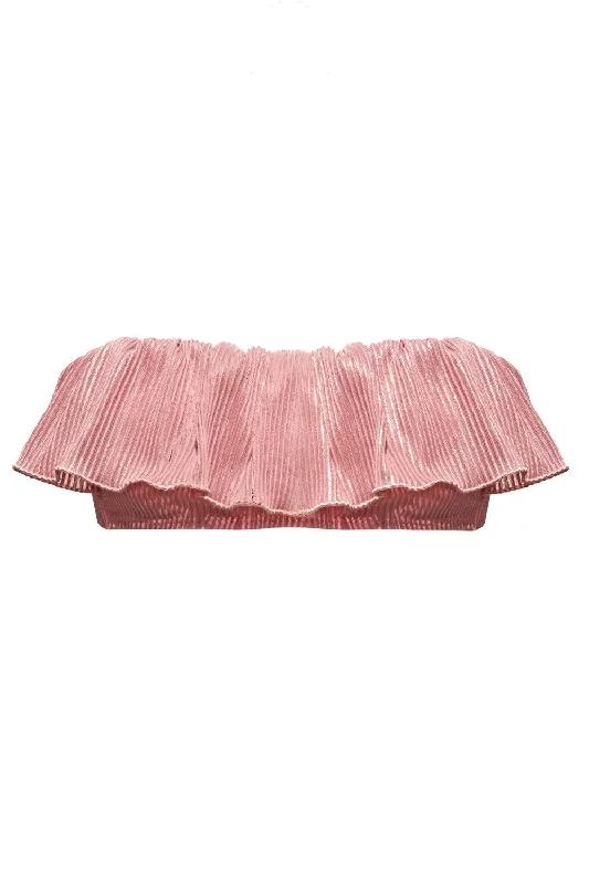 quick dry women bikini briefs for beach activitiesRufina pink bikini top