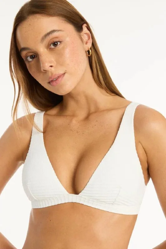 full coverage women bikini briefs for more modestySpinnaker Longline Bikini Top