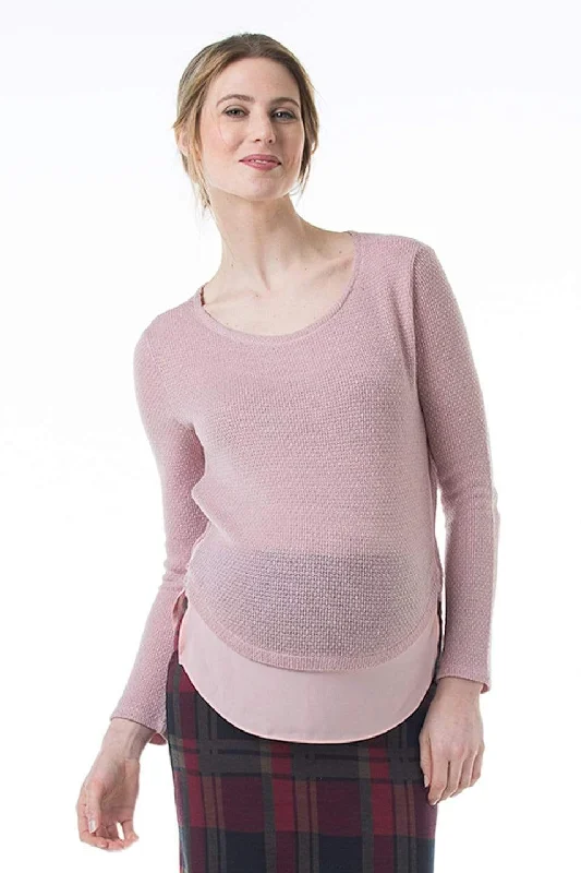 full cup bras for complete coverageCody Side Zipper Nursing Top Pink