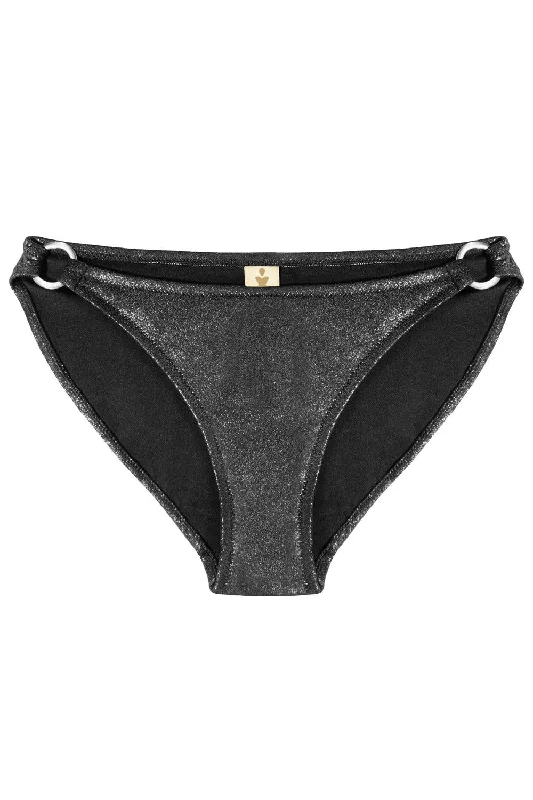 Titaniya Silver Black bikini bottom