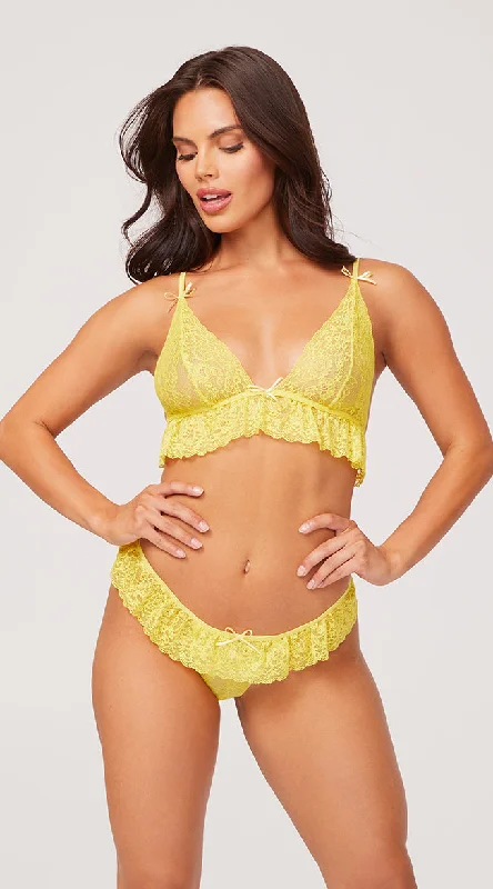 Yandy Radiant Beauty Bralette Set