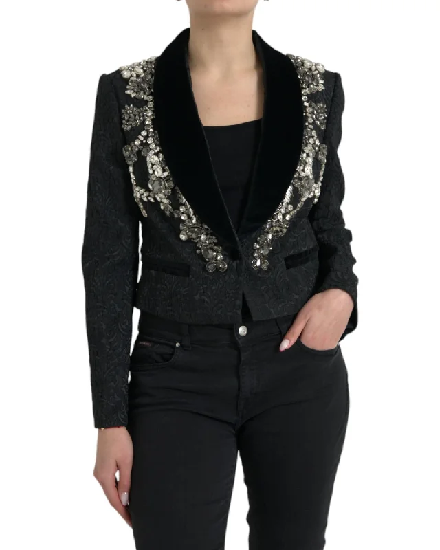 Women's overalls for a DIY project at homeDolce & Gabbana Elegant Embellished Overcoat Jacket Women's overalls for a DIY project at homeDolce & Gabbana Elegant Embellished Overcoat Jacket
