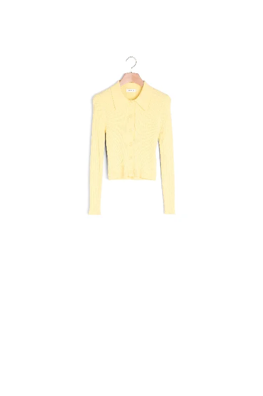 open front women cardigan for easy stylingCardigan court côtelé