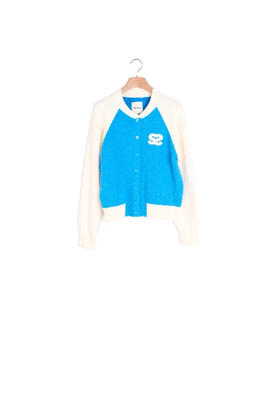 long length women cardigan with side slitsCardicoat teddy