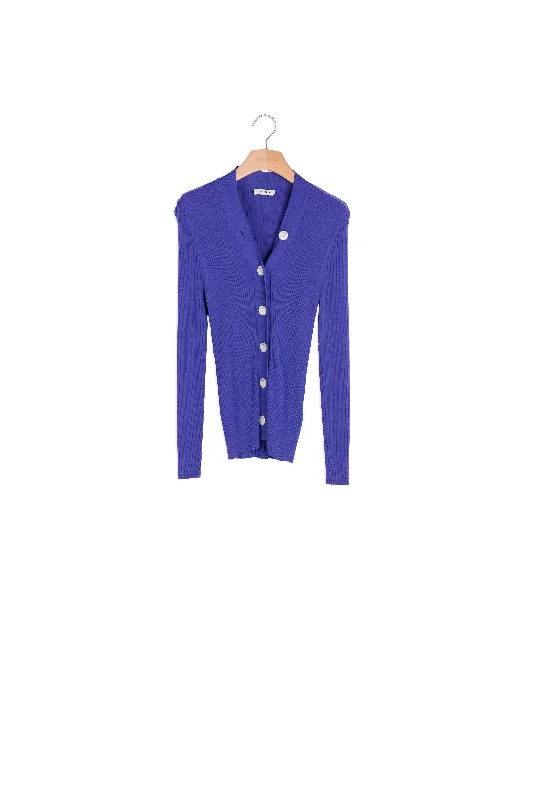 cropped women cardigan to pair with high - waisted jeansCardigan en maille
