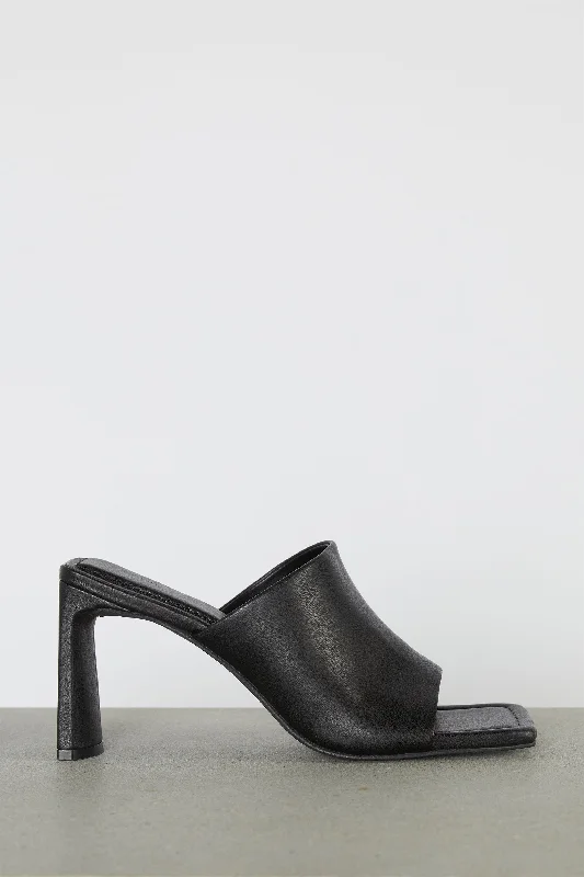 PEEP TOE MULE