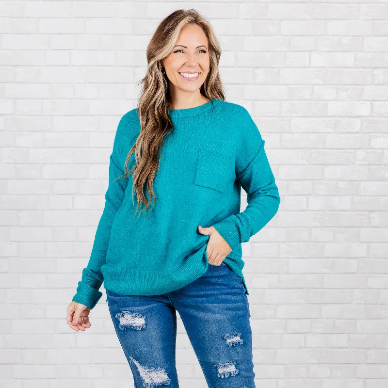 color block women cardigan with bold huesUnwind Your Mind Pullover, Heather Light Teal color block women cardigan with bold huesUnwind Your Mind Pullover, Heather Light Teal