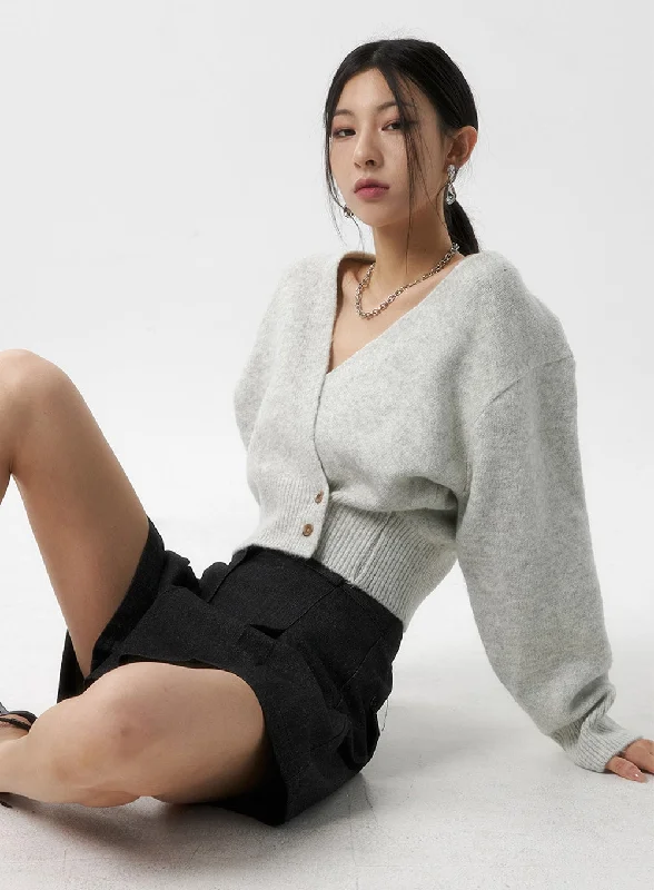maternity women cardigan for expecting momsV-Neck Wrap Cardigan IS315