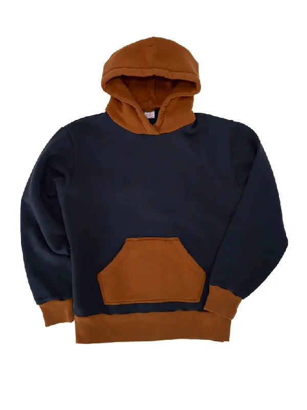 Short Sleeve Women's Cotton Blend Sweaters in Pastel Colors50's Hooded Sweater- Black/Orange Short Sleeve Women's Cotton Blend Sweaters in Pastel Colors50's Hooded Sweater- Black/Orange