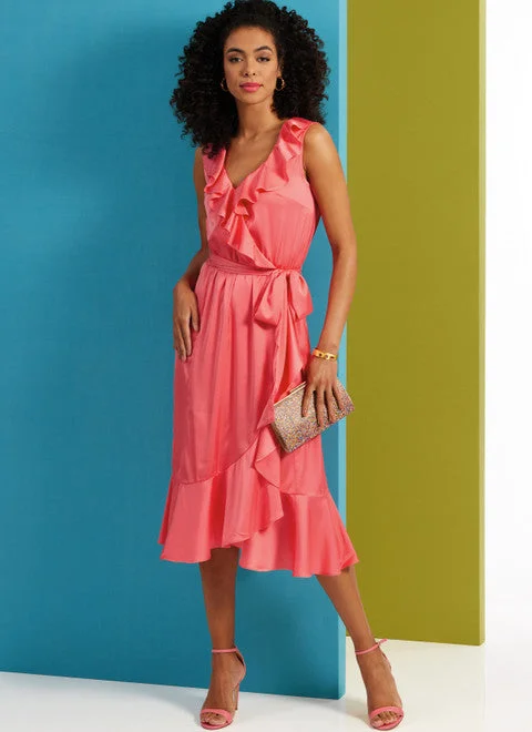 Strapless Women Dress with a Built - in Bra for Comfort and SupportButterick Dress and Sash B6926 Strapless Women Dress with a Built - in Bra for Comfort and SupportButterick Dress and Sash B6926