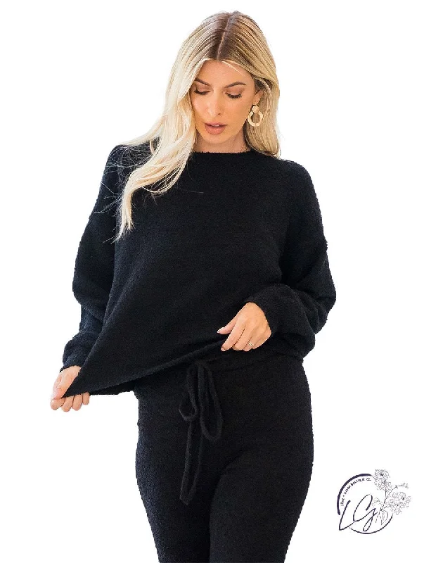 Hooded Women's Fleece - Lined Sweaters for WinterCurvy Important Part Teddy Lounge Sweater Hooded Women's Fleece - Lined Sweaters for WinterCurvy Important Part Teddy Lounge Sweater