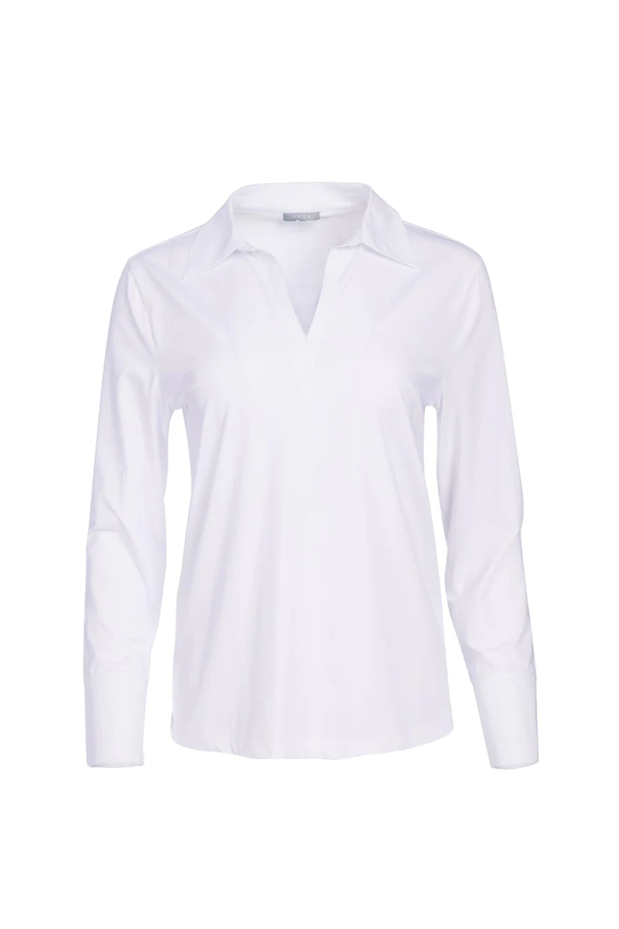 Naya White Collared Shirt