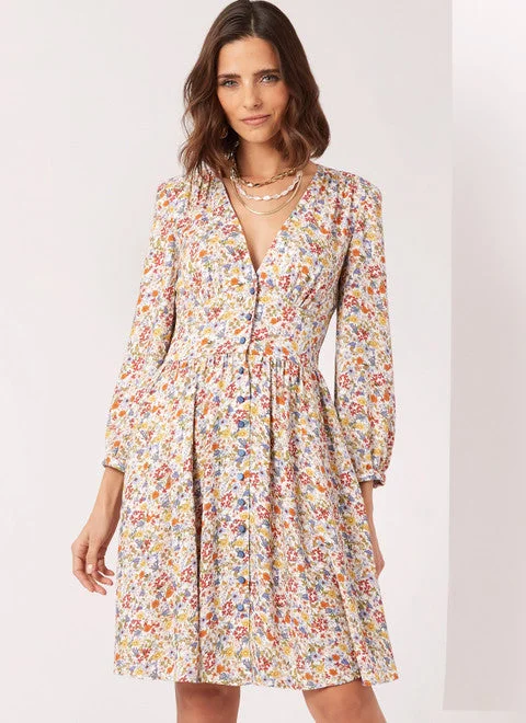 Shift Women Dress with a Simple and Classic Design for Everyday WearNew Look Dresses N6749 Shift Women Dress with a Simple and Classic Design for Everyday WearNew Look Dresses N6749