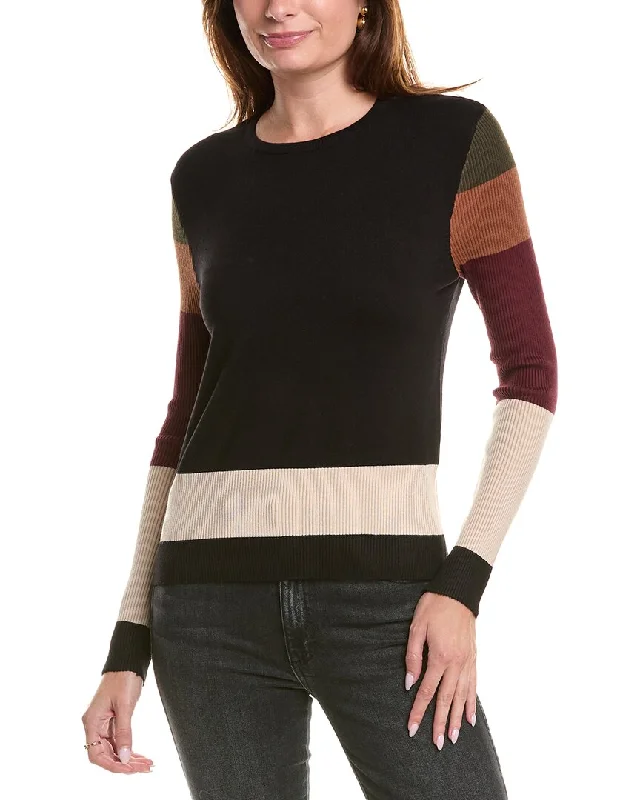 YAL New York Stripe Arm Sweater