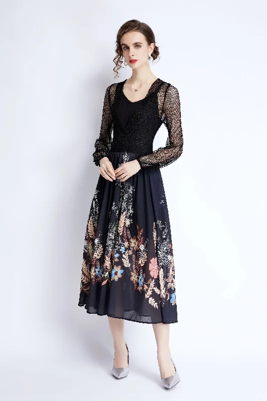 Strapless Women Dress with a Built - in Bra for Comfort and Support Strapless Women Dress with a Built - in Bra for Comfort and Support Black & Navy & Floral print Cocktail A-line Crewneck Long Sleeve Midi Printed Dress Strapless Women Dress with a Built - in Bra for Comfort and Support Strapless Women Dress with a Built - in Bra for Comfort and Support Black & Navy & Floral print Cocktail A-line Crewneck Long Sleeve Midi Printed Dress