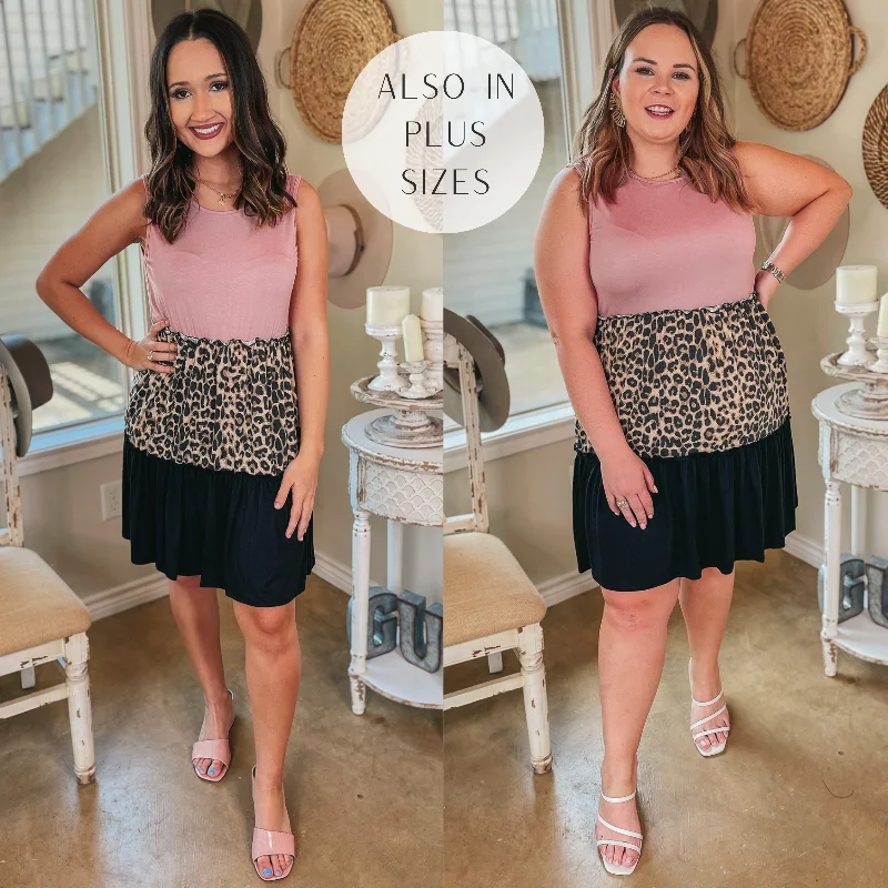 Empire Waist Women Dress to Accentuate the Bust and Conceal the Waist Empire Waist Women Dress to Accentuate the Bust and Conceal the Waist Right On Time Ruffle Tiered Leopard Print Block Dress in Mauve Empire Waist Women Dress to Accentuate the Bust and Conceal the Waist Empire Waist Women Dress to Accentuate the Bust and Conceal the Waist Right On Time Ruffle Tiered Leopard Print Block Dress in Mauve
