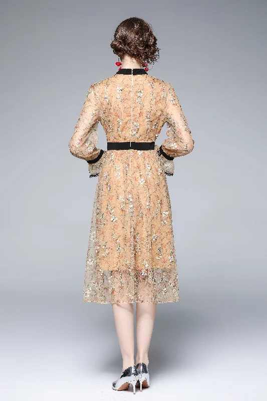 Mini Women Dress with a Short Hem for a Young and Trendy Style Mini Women Dress with a Short Hem for a Young and Trendy Style Pale orange Evening Lace Ruffled A-line Crewneck Long Sleeve Midi Dress Mini Women Dress with a Short Hem for a Young and Trendy Style Mini Women Dress with a Short Hem for a Young and Trendy Style Pale orange Evening Lace Ruffled A-line Crewneck Long Sleeve Midi Dress