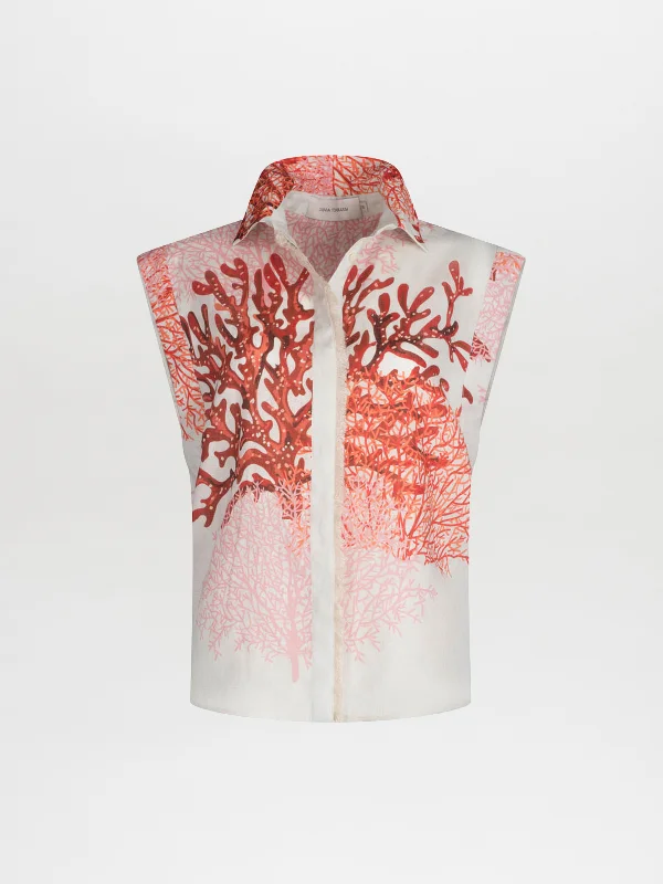 Plus Size Women Dress with a Flattering A - Line Cut for Comfort and Style Plus Size Women Dress with a Flattering A - Line Cut for Comfort and Style Rina Blouse Multi Coral Plus Size Women Dress with a Flattering A - Line Cut for Comfort and Style Plus Size Women Dress with a Flattering A - Line Cut for Comfort and Style Rina Blouse Multi Coral