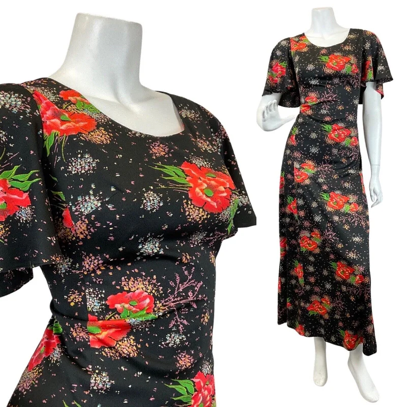 Maxi Women Dress with Floral Print for a Bohemian Vibe Maxi Women Dress with Floral Print for a Bohemian Vibe VINTAGE 60s 70s BLACK RED GREEN POPPY FLOWER DOTTY MAXI DRESS 14 16 Maxi Women Dress with Floral Print for a Bohemian Vibe Maxi Women Dress with Floral Print for a Bohemian Vibe VINTAGE 60s 70s BLACK RED GREEN POPPY FLOWER DOTTY MAXI DRESS 14 16