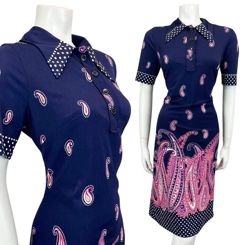 Off - the - Shoulder Women Dress for a Romantic and Feminine Look Off - the - Shoulder Women Dress for a Romantic and Feminine Look VTG 60s 70s NAVY BLUE PINK CORAL PAISLEY PRINT POLKA DOT MIDI MOD DRESS 12 14 Off - the - Shoulder Women Dress for a Romantic and Feminine Look Off - the - Shoulder Women Dress for a Romantic and Feminine Look VTG 60s 70s NAVY BLUE PINK CORAL PAISLEY PRINT POLKA DOT MIDI MOD DRESS 12 14