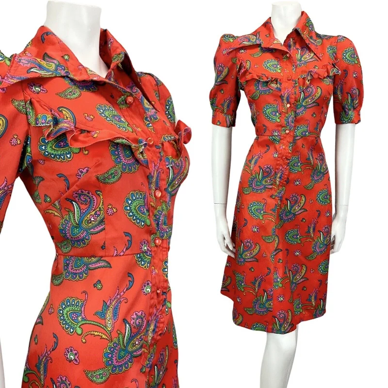 Sleeveless Women Dress in Bright Colors for Summer Parties Sleeveless Women Dress in Bright Colors for Summer Parties VTG 60s 70s RED BLUE PINK PAISLEY PRINT RUFFLED DAGGAR COLLAR MIDI DRESS 10 12 Sleeveless Women Dress in Bright Colors for Summer Parties Sleeveless Women Dress in Bright Colors for Summer Parties VTG 60s 70s RED BLUE PINK PAISLEY PRINT RUFFLED DAGGAR COLLAR MIDI DRESS 10 12