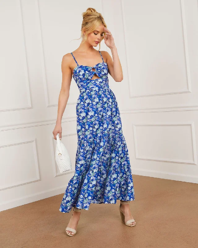 Midi dresses with wrap - around skirts for a customizable fitKacey Sweetheart Tiered Midi Dress