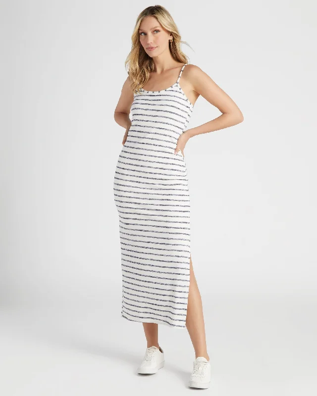 Knit Striped Tank Dress