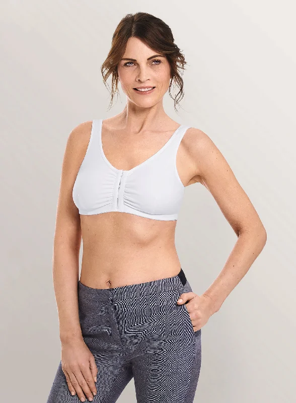 Amoena: Frances Mastectomy Bra White