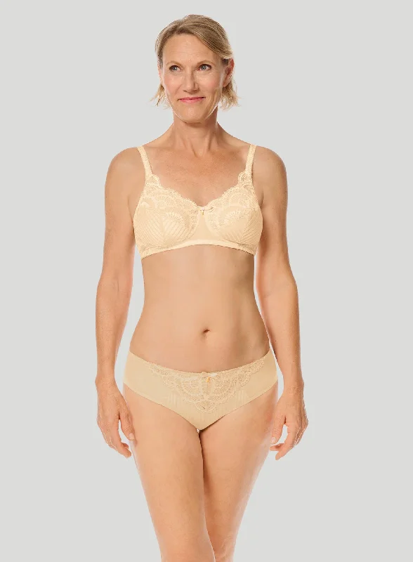 sports bras for high impact workoutsAmoena: Karolina Soft Cup Mastectomy Bra Sand