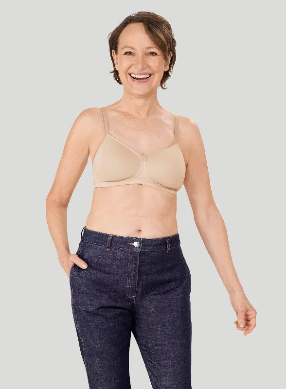 Amoena: Mara Soft Cup Padded Mastectomy Bra Light Sand