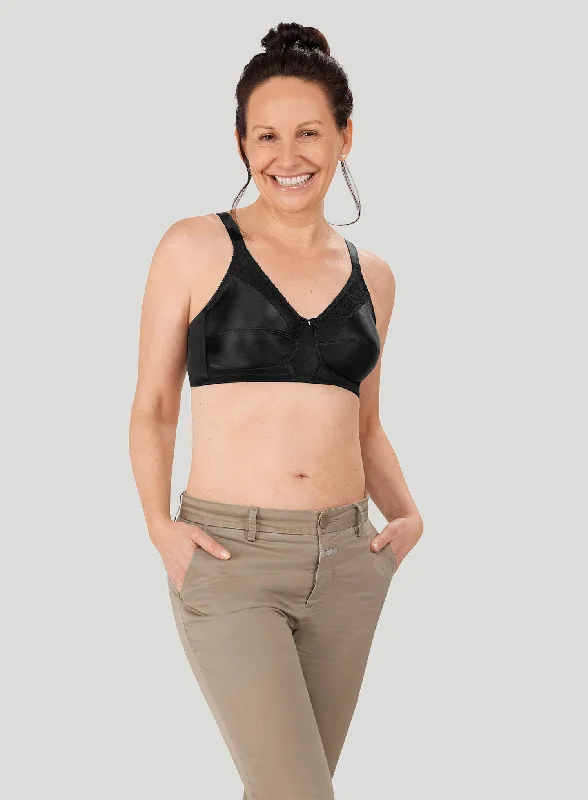 Amoena: Nancy Soft Cup Mastectomy Bra Black