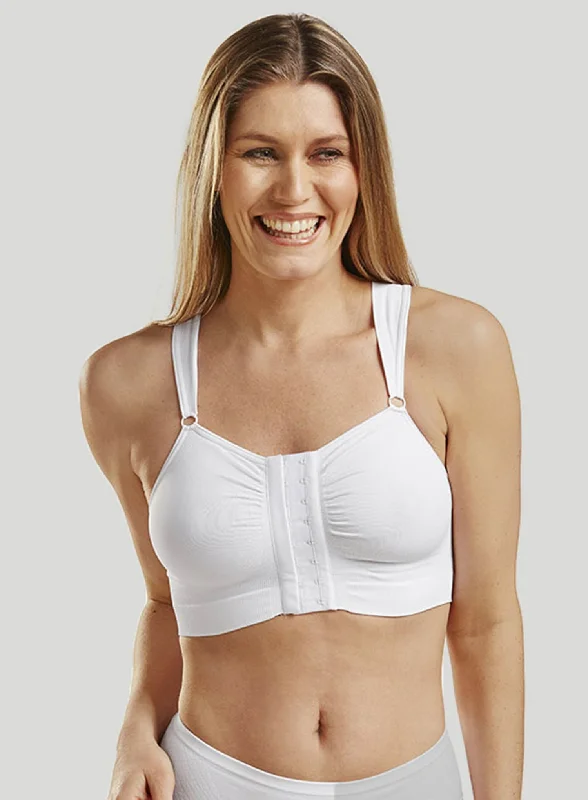 moisture wicking sports bras for sweaty workoutsCarefix: Bella Post Op Bra Front Opening White moisture wicking sports bras for sweaty workoutsCarefix: Bella Post Op Bra Front Opening White