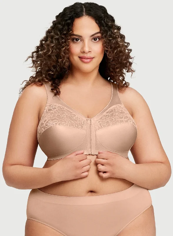 Glamorise: Magic Lift Front Opening Bra Blush