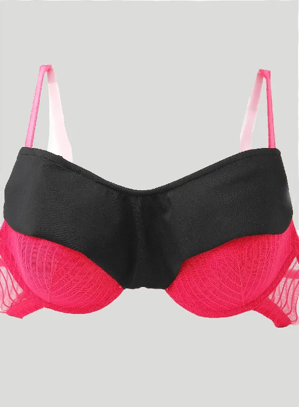balconette bras for a sexy necklineOriental Blush: B String Black