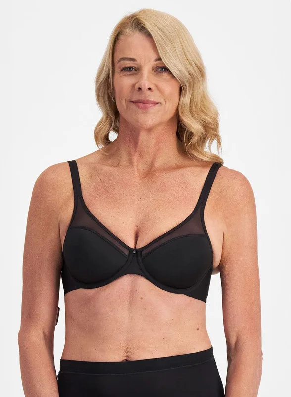 balconette lace bras for a feminine touchPlaytex: Ultra Light Elegance Underwired Bra Black balconette lace bras for a feminine touchPlaytex: Ultra Light Elegance Underwired Bra Black