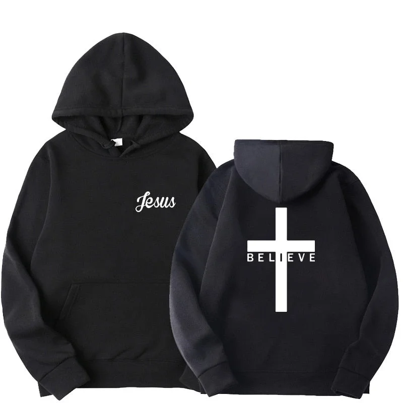 Shapers with a mesh panel for better ventilation​Believe Hoodie