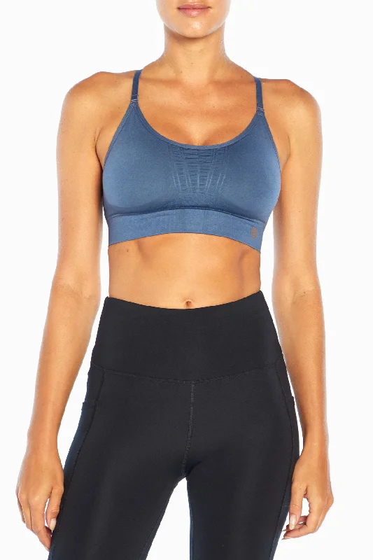 padded wireless bras for light supportMadison Seamless Sports Bra
