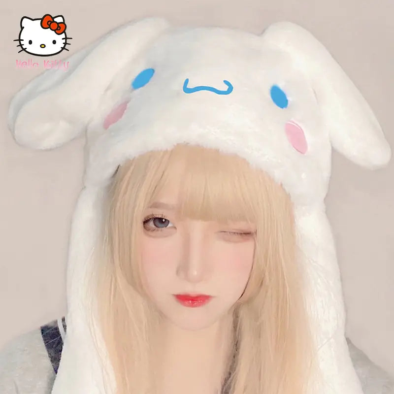 Shapers with a thermal - regulating property for all - season useBunny Plush Winter Cap Shapers with a thermal - regulating property for all - season useBunny Plush Winter Cap