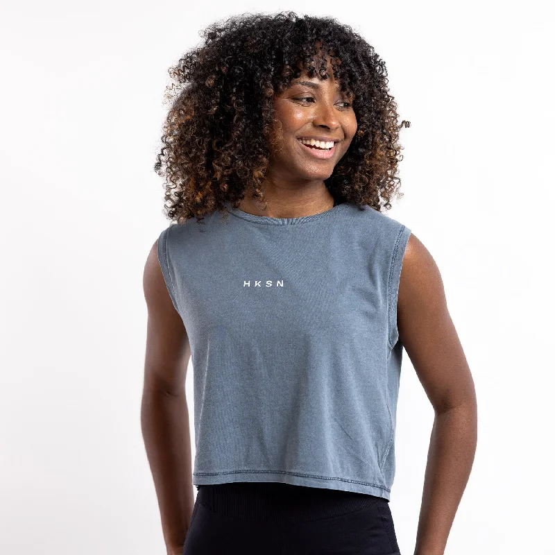 convertible sports bras for versatile useCropped Organic Tank Top