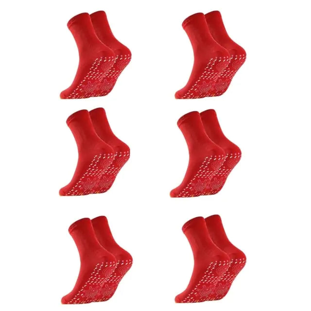 6pairs Red