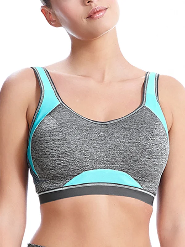 bralette sports bras for light exerciseEpic Moulded Crop Top Sports Bra - Carbon