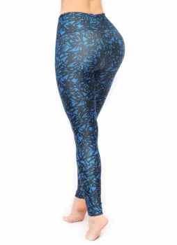 LEGGINGS CON ESTAMPADOS AZULES Mod. 1124