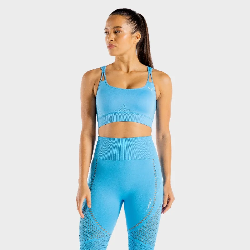 Meta Sports Bra - Sky Blue