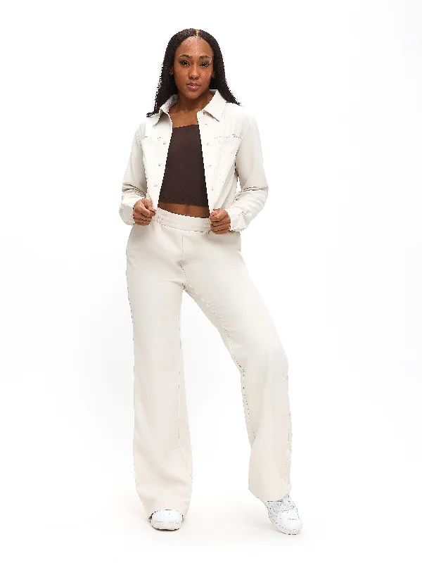 full cup bras for complete coverageSnap Side Pant - Bone