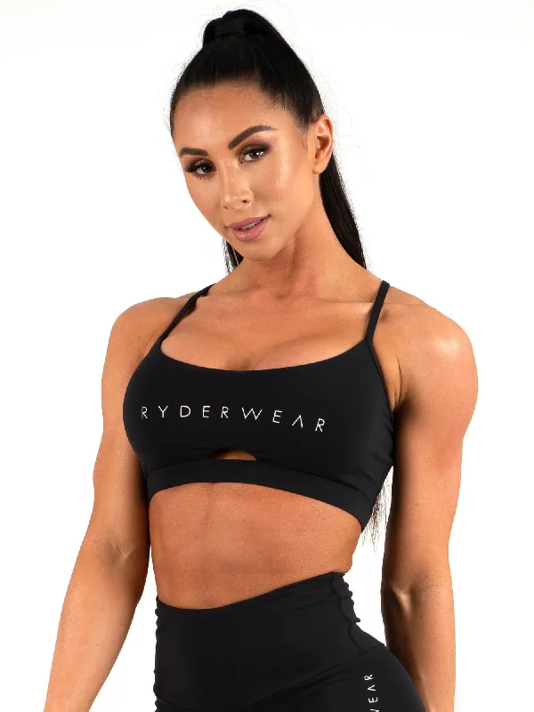 underwire bras with maximum supportStaples Sports Bra - Black