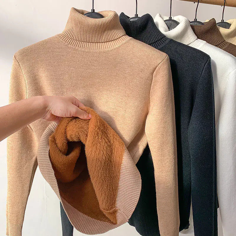 Shapers for fitness enthusiasts to complement their workoutsWomen Turtleneck Autumn Winter Sweater Shapers for fitness enthusiasts to complement their workoutsWomen Turtleneck Autumn Winter Sweater