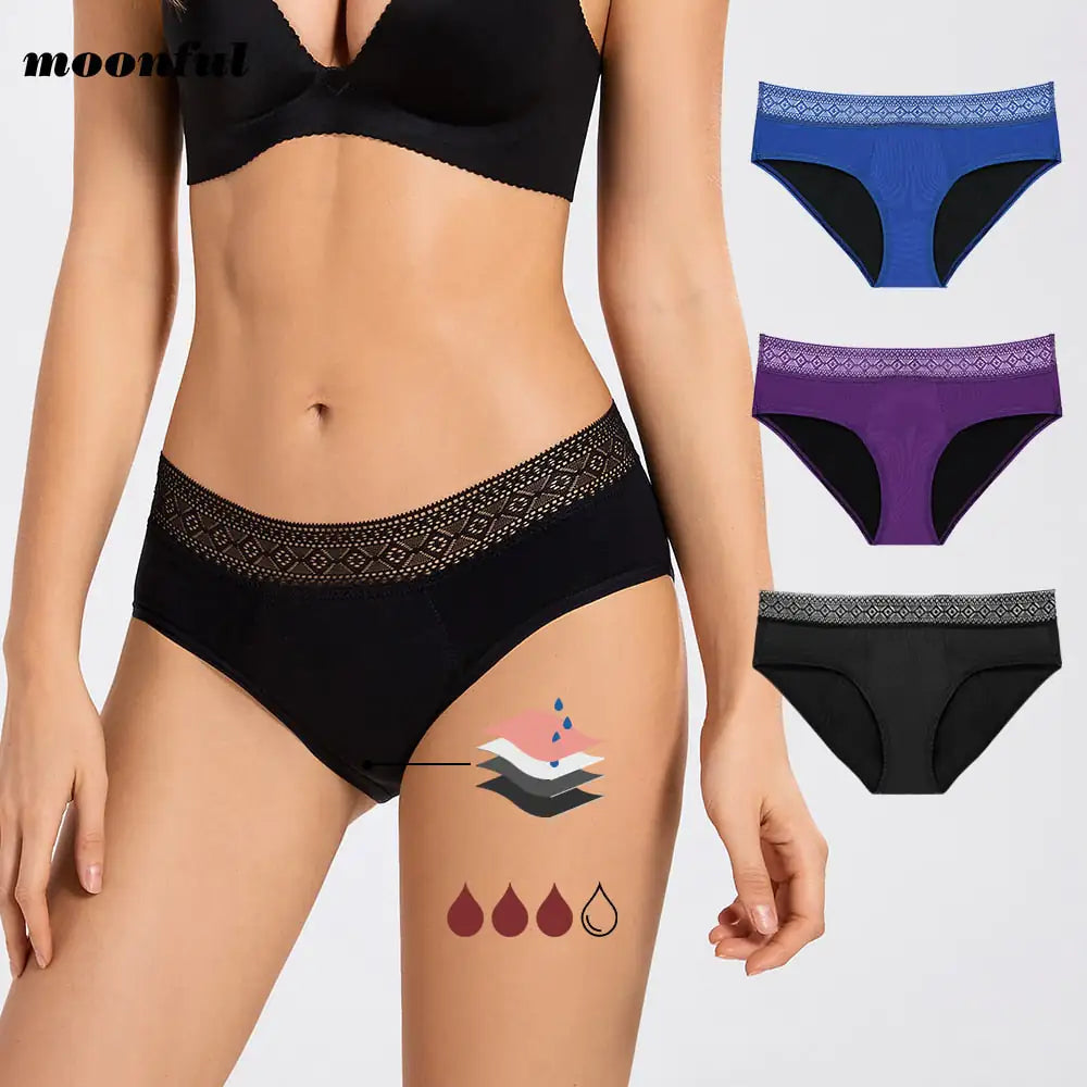 High - waisted shapers to target tummy and hips​Women's Leakproof Briefs